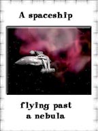 Spaceship cards for ESL/EFL learners!